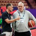 trening košarkarske reprezentance slovenije, rob pelinka, saša dončić