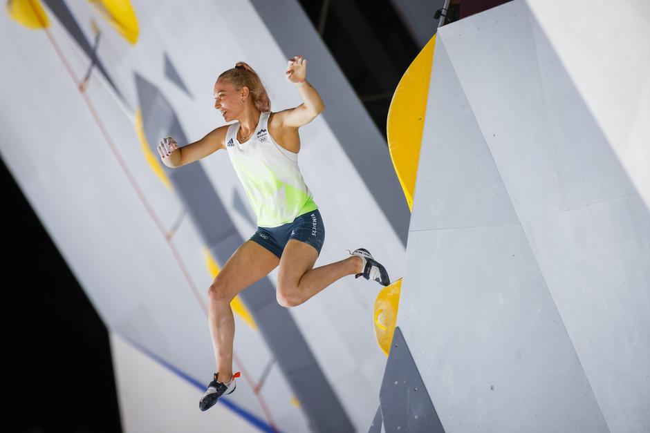 Janja Garnbret Tokio 2020 | Avtor: Anže Malovrh/STA