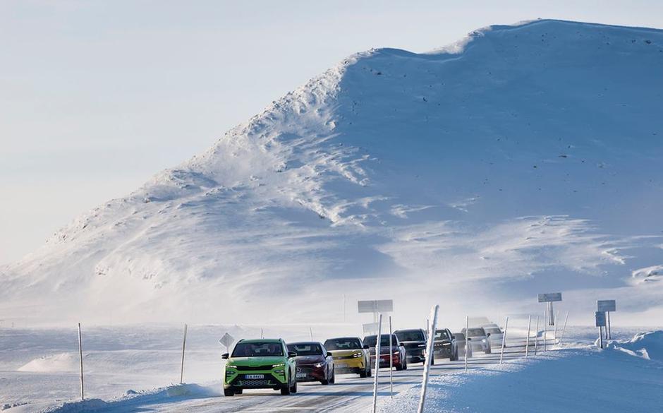 NAF zimski test EV | Avtor: NAF