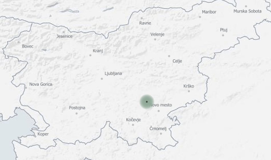 Nočna budnica na jugu Slovenije, iz postelje jih je vrgel potres