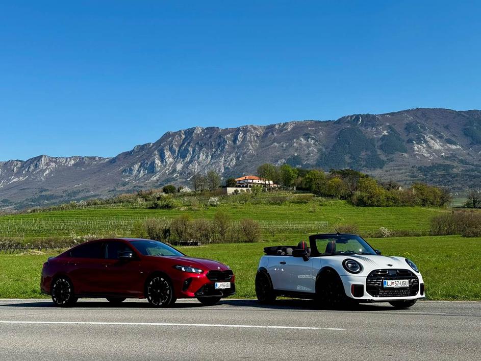 BMW 235 in MINI JCW cabrio