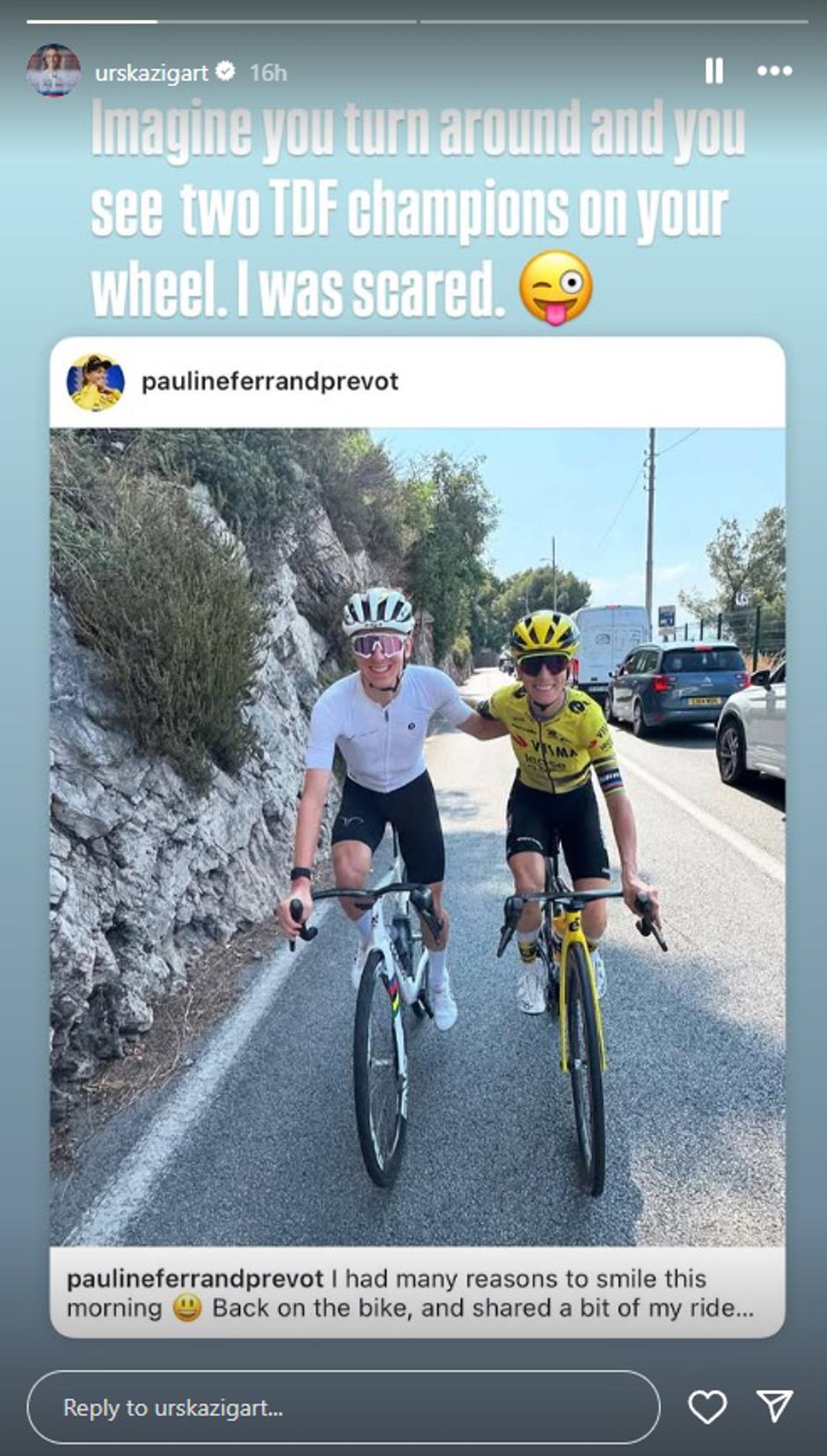 Pogačar | Avtor: Instagram