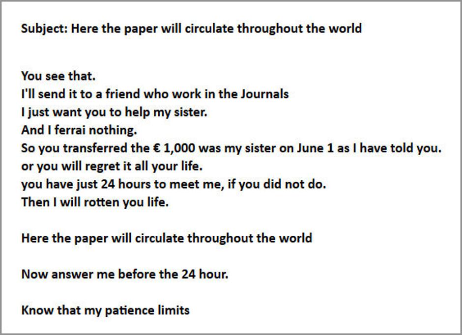 Spletno izsiljevanje | Avtor: SI-CERT