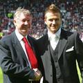Sir Alex Ferguson in David Beckham