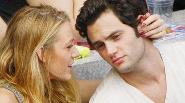 Blake Lively in Penn Badgley