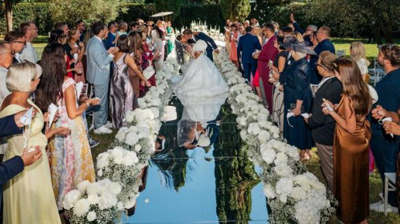 Poroka Roberta Goloba in Tine Gaber