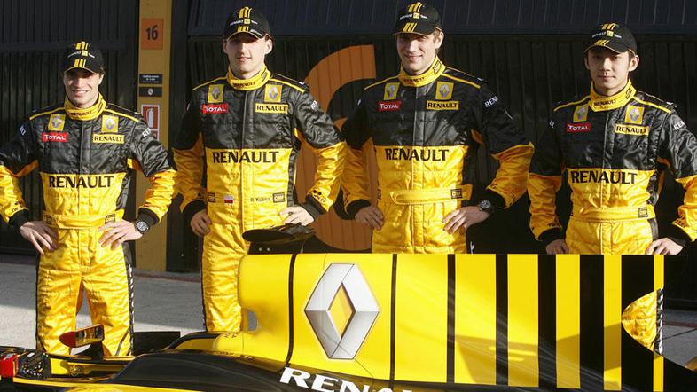Renault 2010 Petrov Kubica Tund d`Ambrosio
