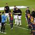 Fabregas Iniesta špalir Barcelona Valladolid Liga BBVA Španija liga prvenstvo