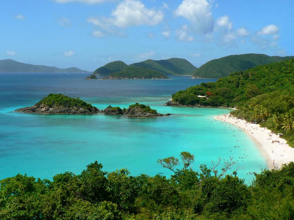 Trunk Bay, St. John, Ameriški Deviški otoki