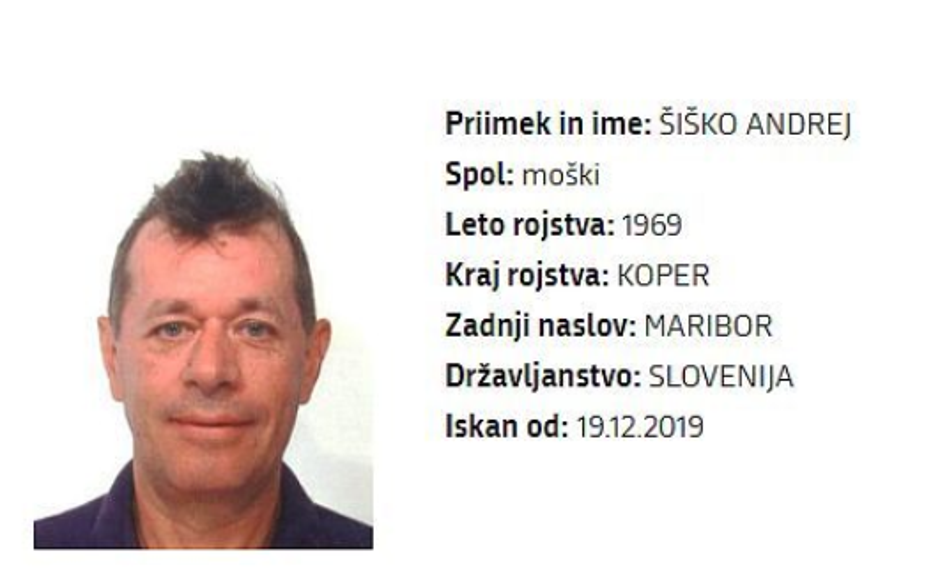 Andrej Šiško | Avtor: Policija