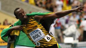 Bolt Jamajka SP v atletiki tek na 100 metrov sprint finale