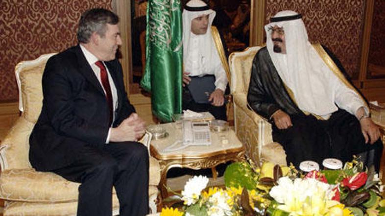 Kljub pogovorom med britanskim premierjem Gordonom Brownom in savdskim kraljem A