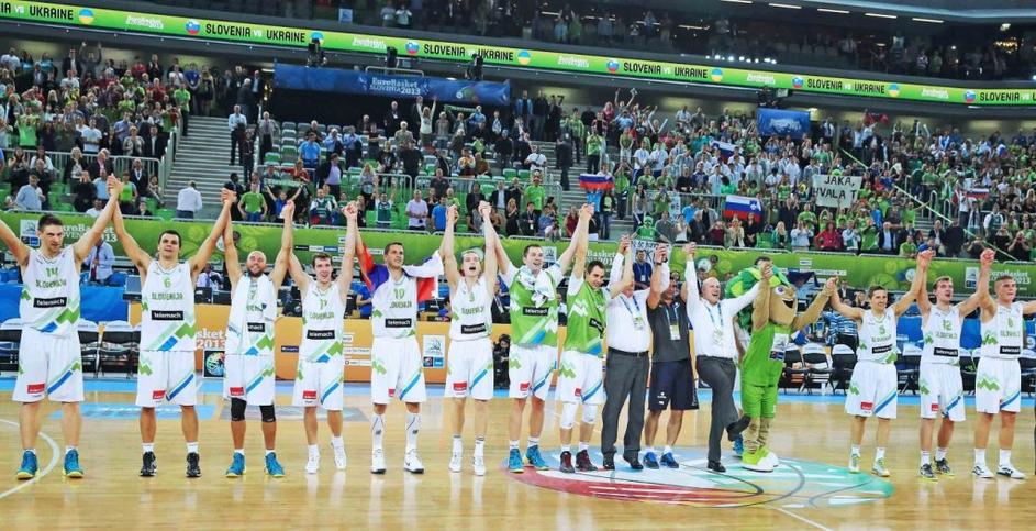 Maljković Thomas Slovenija Ukrajina EuroBasket Stožice Ljubljana Lipko Slokar