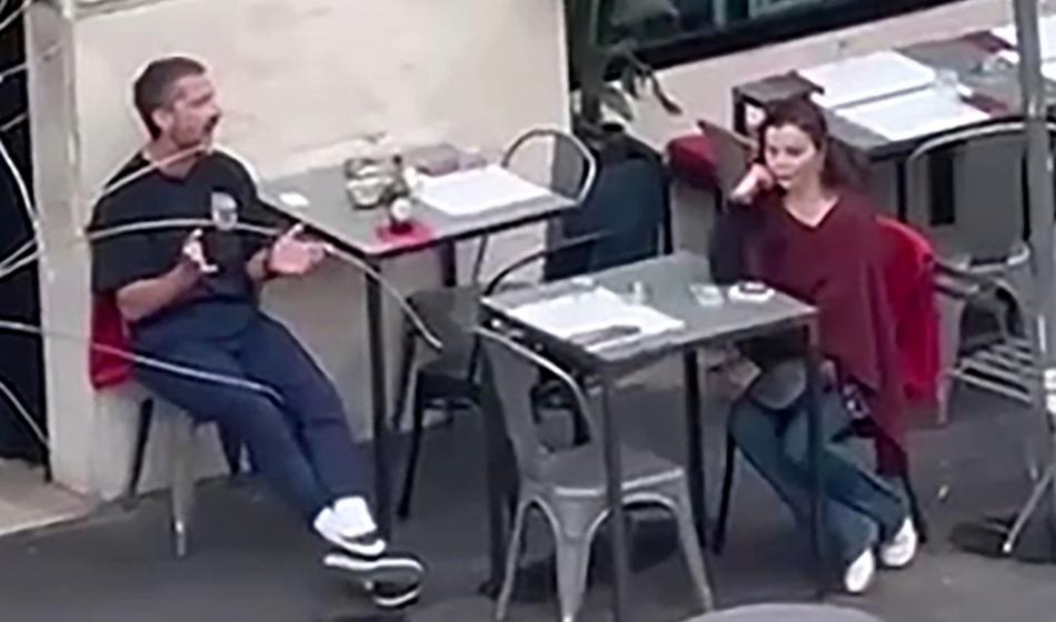 Takole je zvezdnik sredi ulice nadiral žensko