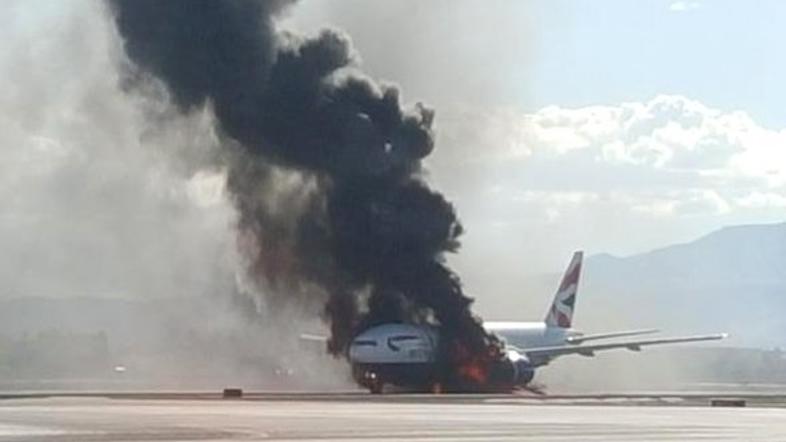 Požar na letališču