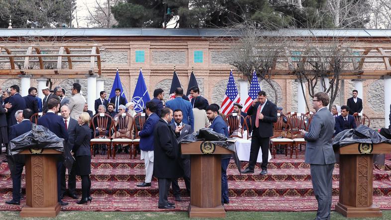 Podpis mirovnega sporazuma med ZDA in talibani