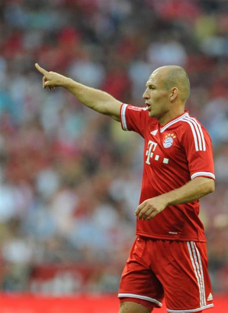 Robben Bayern München Manchester City Audi Cup pokal