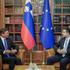 Borut Pahor, predsednik republike, in Matej Tonin, predsednik državnega zbora