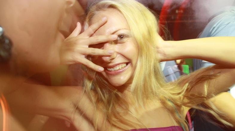 Študentski žur v Tivoliju