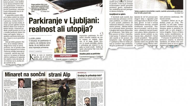 parkirni prostori graf