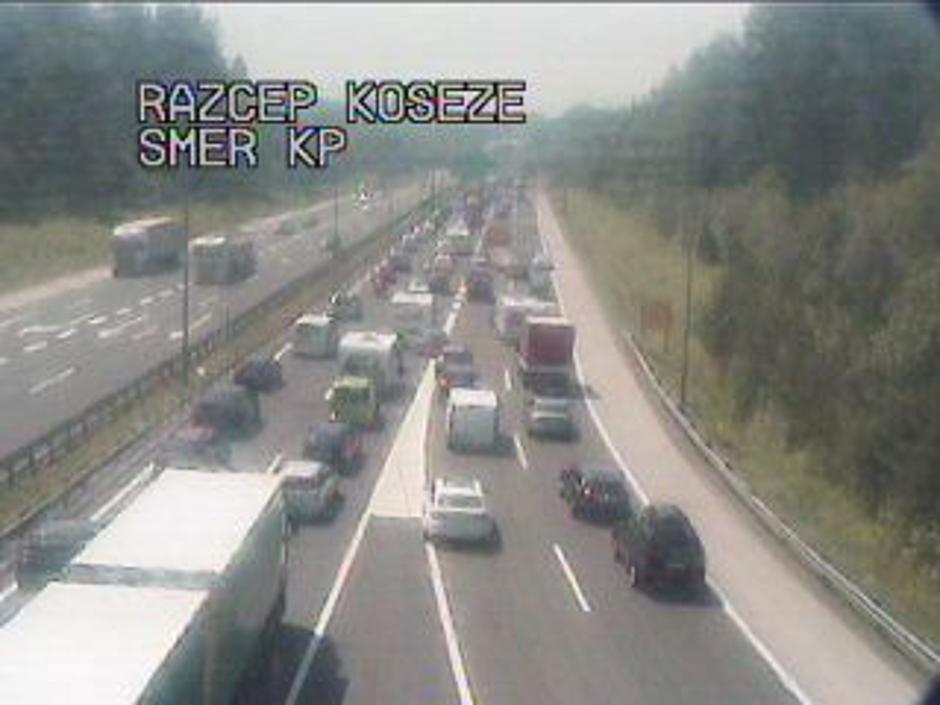 Zastoji na avtocestah | Avtor: PIC