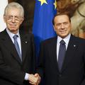 Monti in Berlusconi