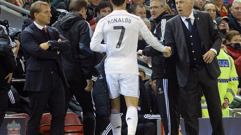 Cristiano Ronaldo Liverpool Real Madrid Liga prvakov