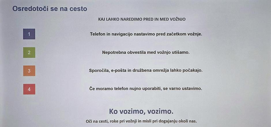 AVP, mobilni telefoni kot motnja vožnje | Avtor: AVP