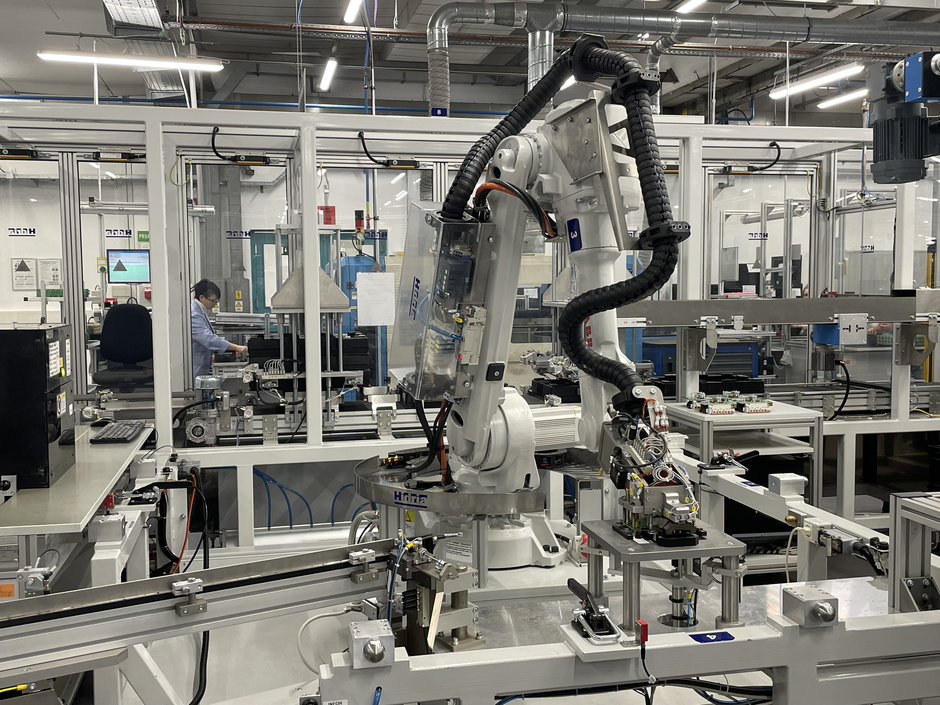 Robotska celica, Iskraemeco, Digitalni dvojček za Digital Lean | Avtor: arhiv Iskraemeco Kranj