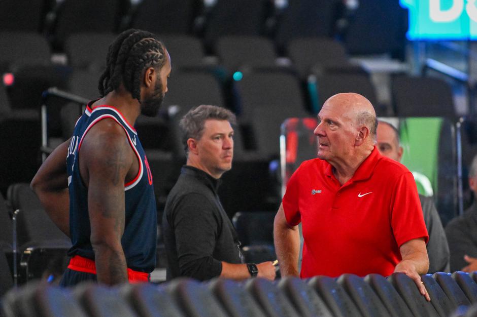 Kawhi Leonard in Steve Ballmer | Avtor: Profimedia