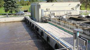 Slovenija 27.02.14, cistilna naprava, lasko, voda, ciscenje, kanalizacija, foto: