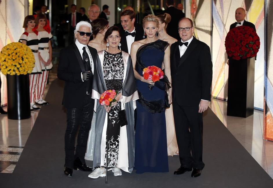 princesa Caroline, knez Alebrt, Charlene, Karl Lagerfeld