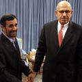 Iranski predsednik Mahmud Ahmadinedžad in generalni direktor Mednarodne agencije