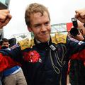 Sebastian Vettel je veliki junak sobotnih kvalifikacij v Monzi. To je njegov prv