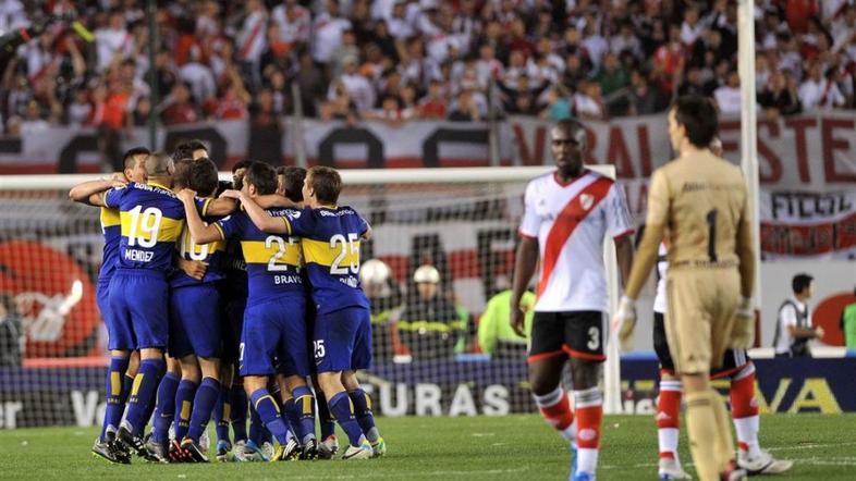 River Plate Boca Juniors argentinska liga prvenstvo Mendez Bravo