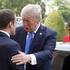 Donald Trump, Emmanuel Macron, Melania