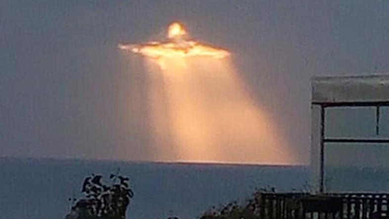 Sončni zahod v Agropoliju