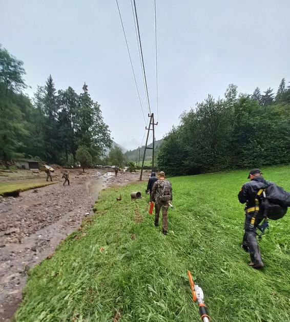 Poljanska dolina, neurje
