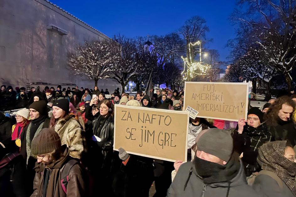 Protesti v Ljubljani