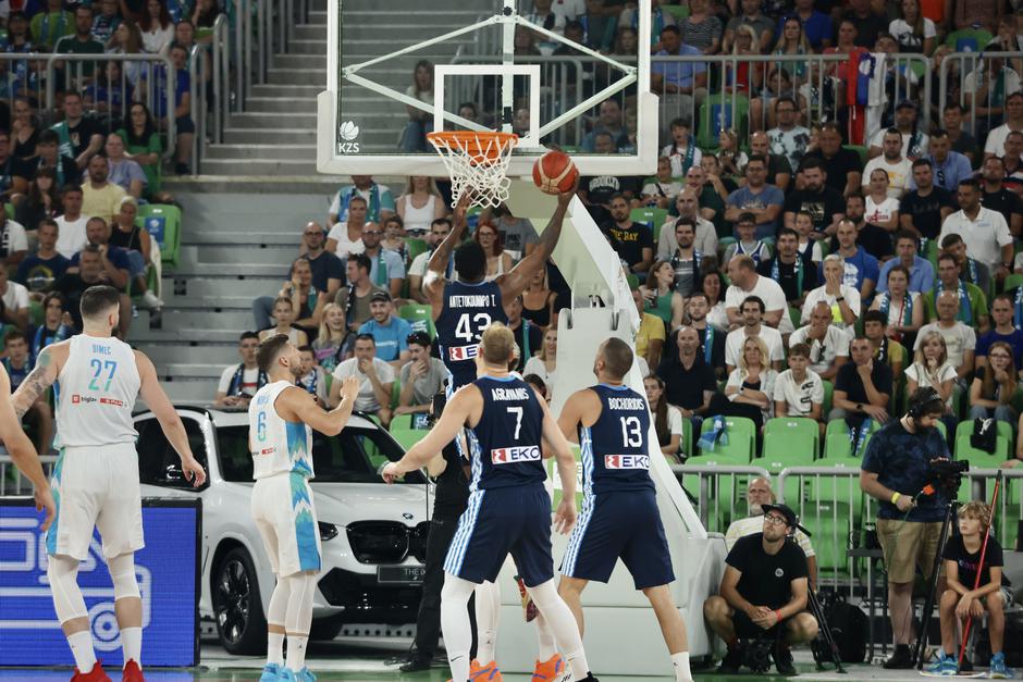 košarka Slovenija - Grčija | Avtor: Saša Despot