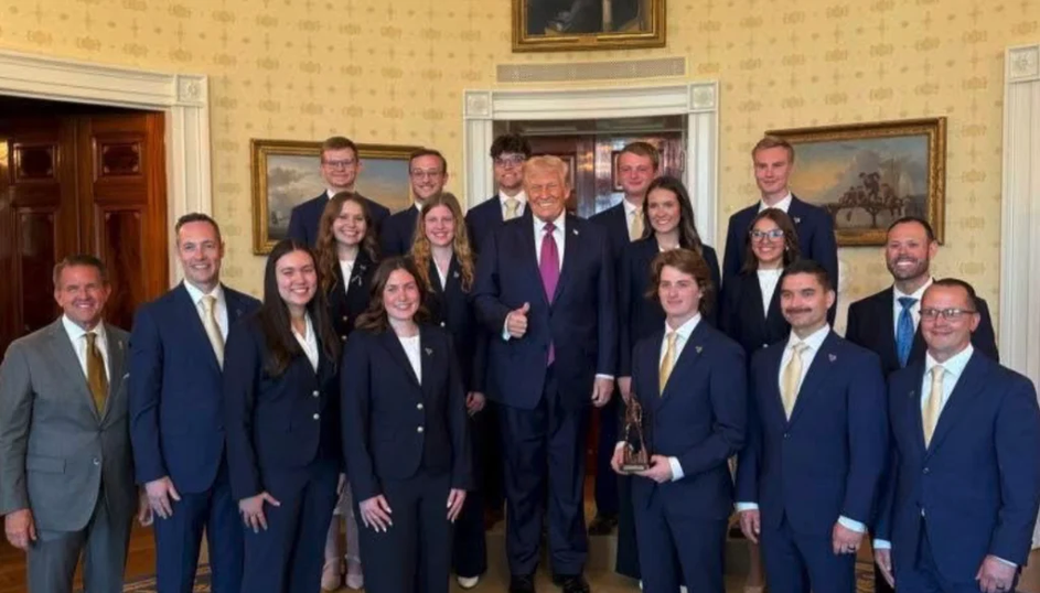 Hana Strakušek Donald Trump NCAA