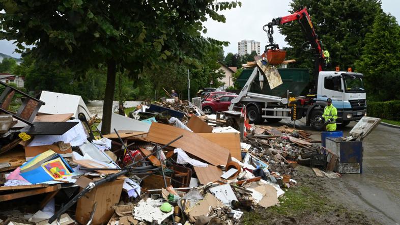 Odpravljanje posledic poplav poplave