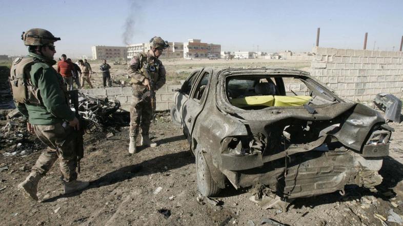 Eksplozija bombe v Kirkuku