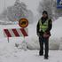 zimske razmere sneg policija