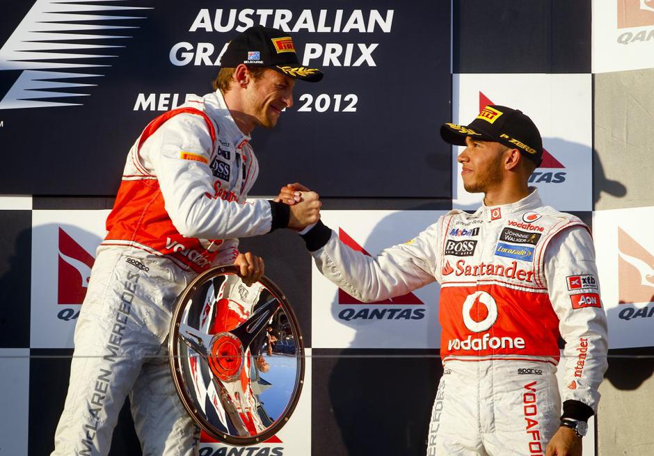 jenson button lewis hamilton | Avtor: EPA