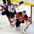 Bergenheim Brodeur New Jersey Devils Florida Panthers NHL končnica šesta tekma