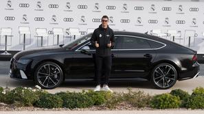 Cristiano Ronaldo z audi RS7
