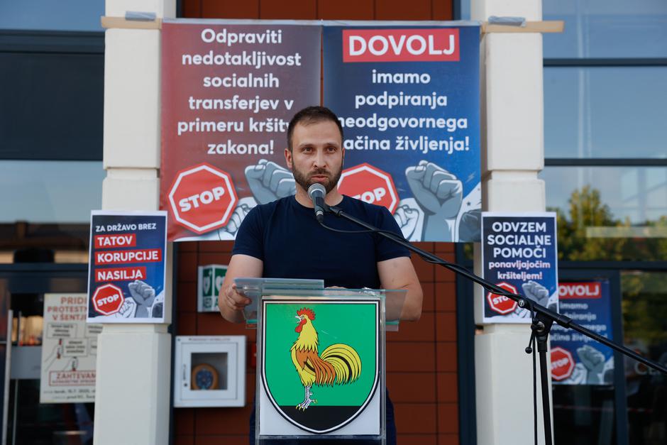 Protest proti Romom | Avtor: Anže Petkovšek