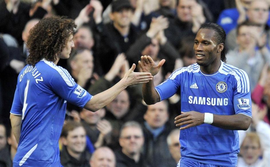 Luiz Drogba Chelsea Bolton Wanderers Premier League Anglija liga prvenstvo