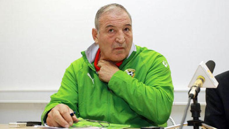 Dimitar Penev se s tekmo proti Sloveniji bržkone poslavlja od selektorskega stol